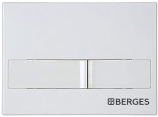 Комплект Berges 4в1 043263: инсталляция NOVUM525 кнопка L1 белая унитаз Okus сиденье Toma Slim SO